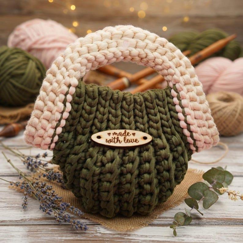 Crochet Handbag Pattern – Macrame Bag PDF + Video Tutorial