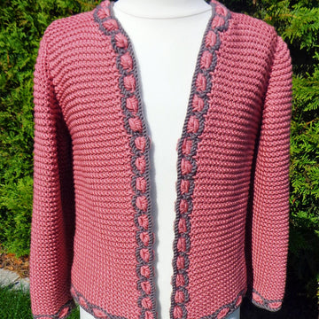 Knitting Pattern Girls Cardigan Baby AlpenChic | Traditional Jacket | Children's Knitwear PDF