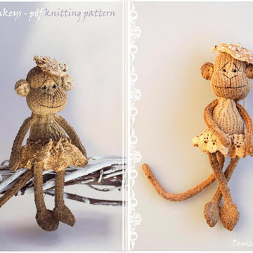Monkey Mademoiselle Coffee Smelling Toy