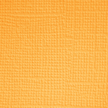 Doodlebug Textured Cardstock 12"X12" 25/Pkg - Marigold