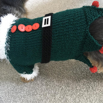 Christmas Elf Dog Costume