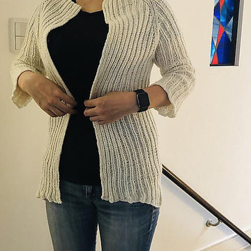 Light linen cardigan