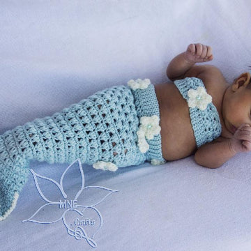 Bermuda Pearl Mermaid Tail Photography Prop