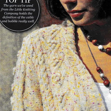 Bobble and V Cardigan