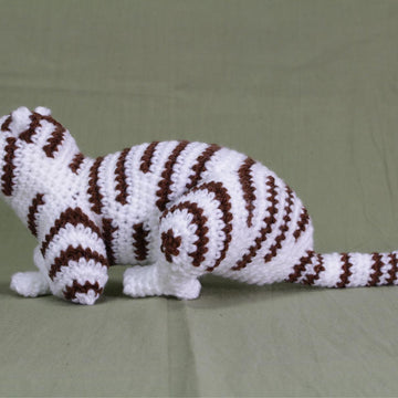 White tiger amigurumi / ホワイトタイガーのあみぐるみ