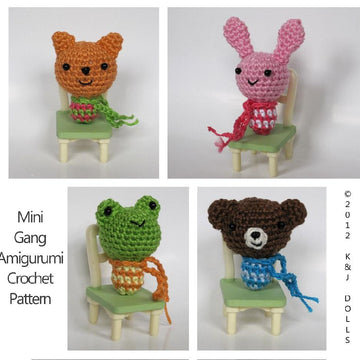 Mini Gang Amigurumi Crochet Pattern