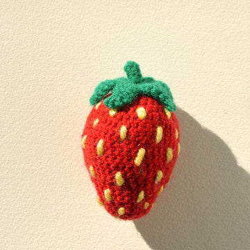 Strawberry Crochet Pattern, Strawberry Amigurumi, Fruit Crochet Pattern, Food Amigurumi
