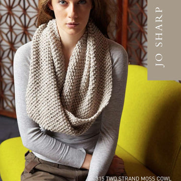 Two Strand Moss Cowl