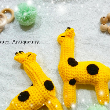 Crochet pattern giraffe yellow