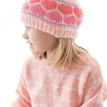 Nested Heart Hat