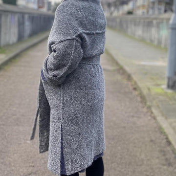 Marled Garter Cardigan