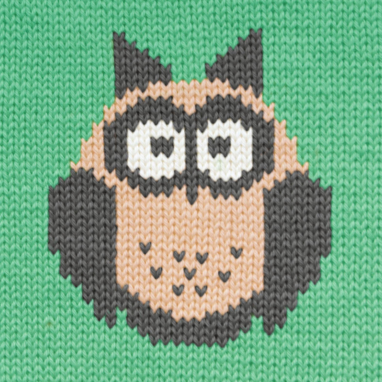 Owl Knitting Chart