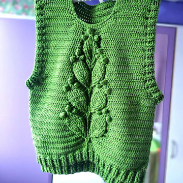 Leaves Sweater Vest