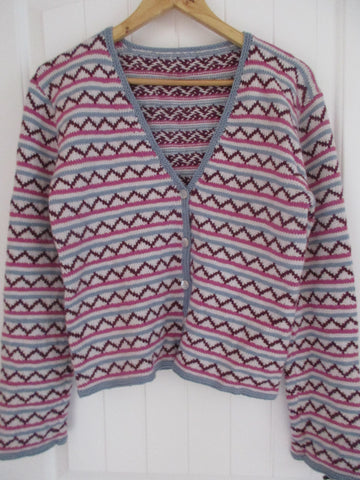 Zig Zag Cardigan
