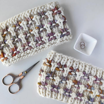 Flor de Lis Brim Beanie & Headbands