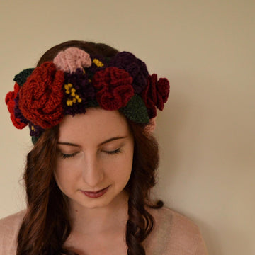 Flower Crown Ear warmer