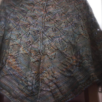 Into the Forest Square Shawl