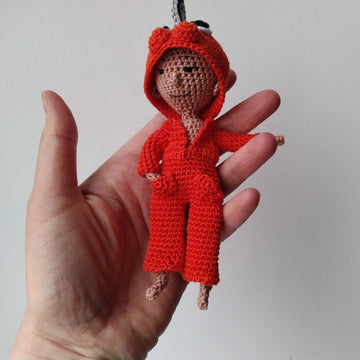 Doll with Chainsaw hoodie