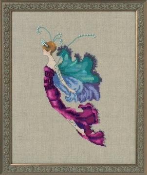 Nora Corbett Red Cabbage Sprite - Autumn Pixies - NC255 -  Leaflet