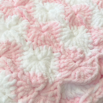 Baby car seat blanket Shell stitch Crochet crib blanket Baby pattern