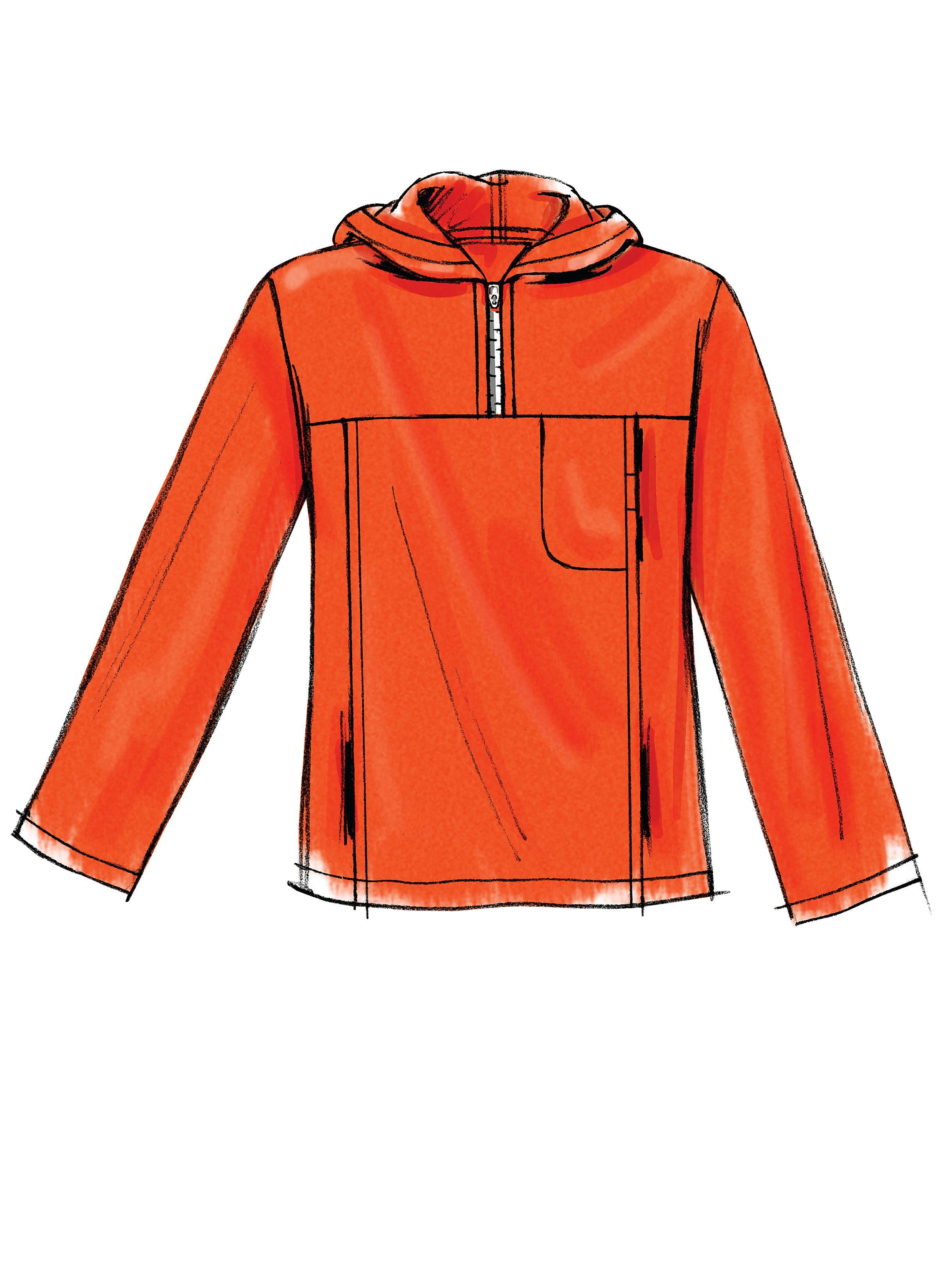 McCall's Misses'/Men's Unlined Vest and Jackets M5252 - Sewing Pattern