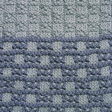 Slip Stitch Squares Cardigan #112