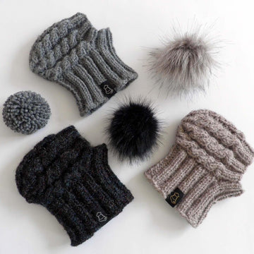 Cable Dog Hat