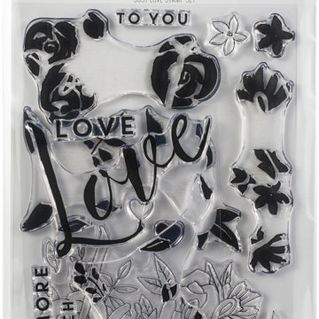 Concord & 9th Clear Stamps 4"X6" & 6"X8" - Just Love