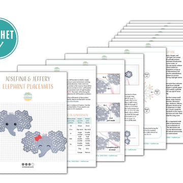 Josefina and Jeffery Elephant Placemat