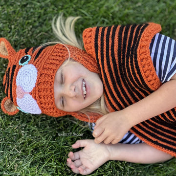Hunter The Tiger Hat and Scarf