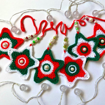 Christmas star garland by HueLaVive