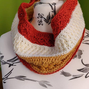 Mixed Toffee Cowl