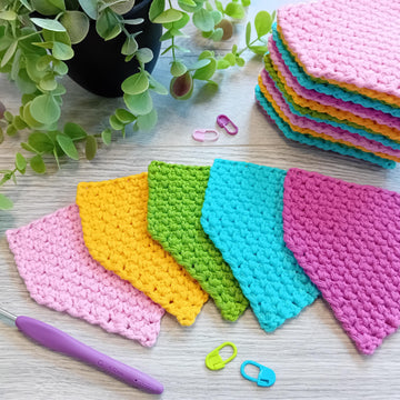 Moss Stitch Bunting