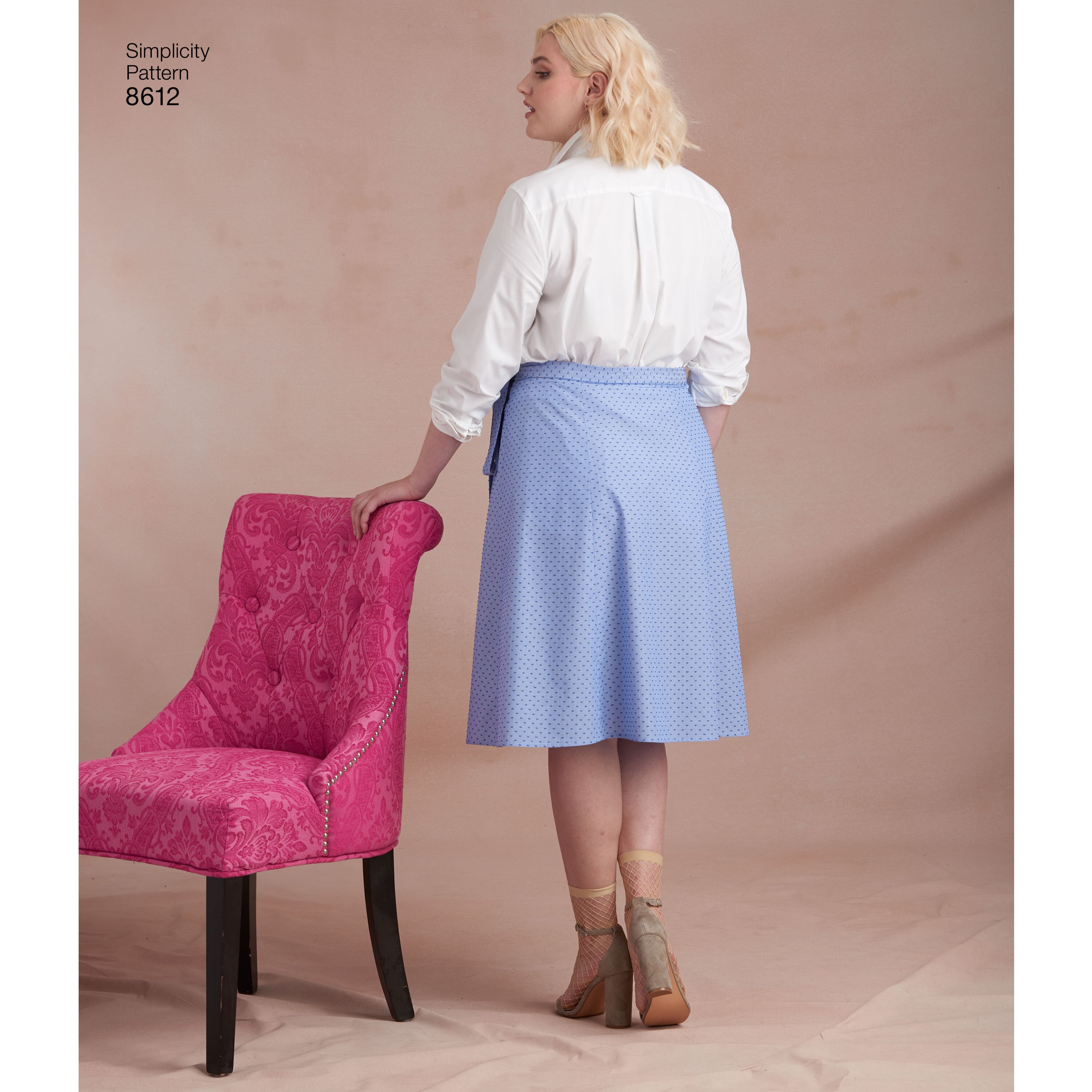 Simplicity 8612 Women's Easy Wrap Skirts by Ashley Nell Tiption - Sewing Pattern