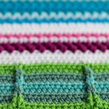 Rainbow Sampler Blanket 2