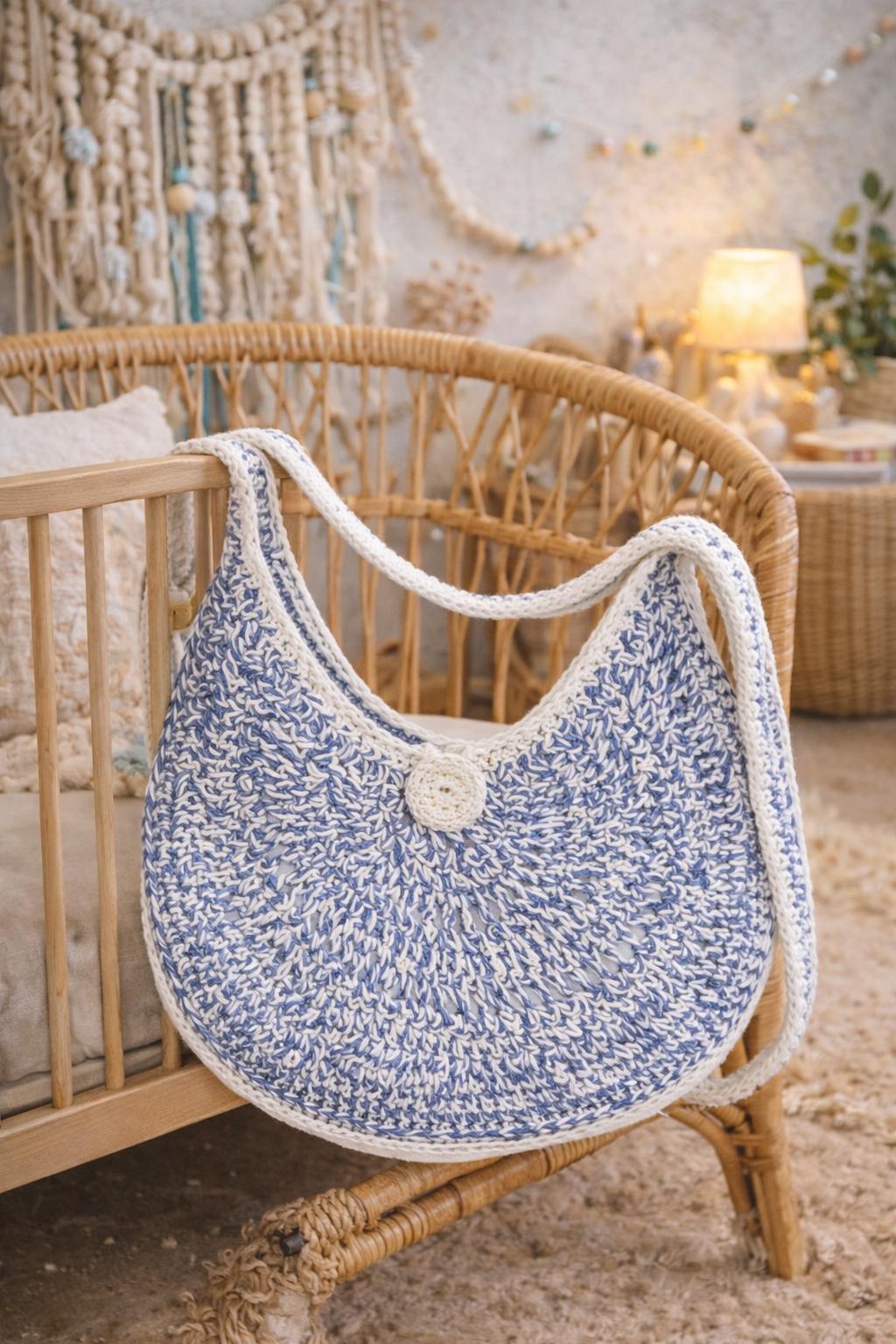 Chunky Cotton Crochet Tote Bag