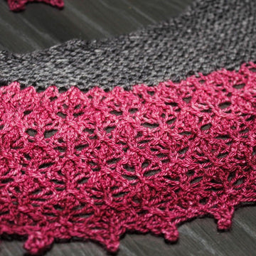 Dragon's Crescent Shawl