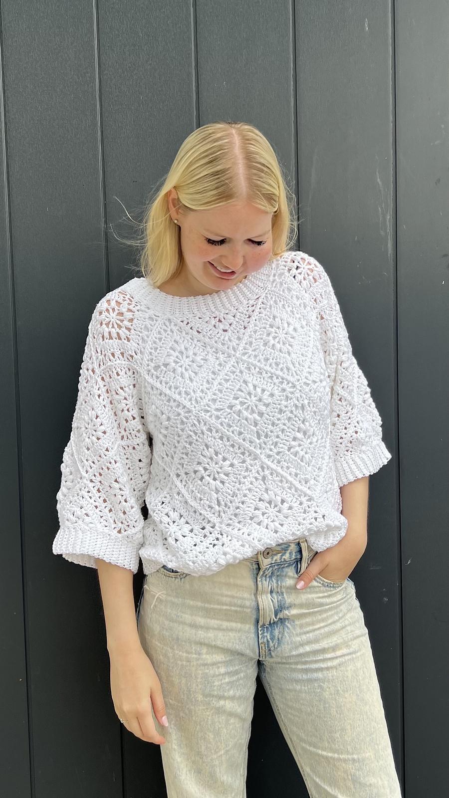 Tulip Square Summer Sweater