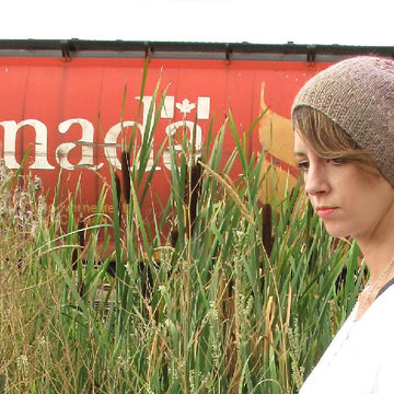 Ombré Slouchy Hat