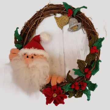 Santa wreath