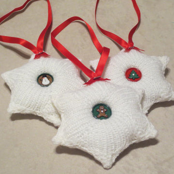 Strickanleitung Weihnachtsstern