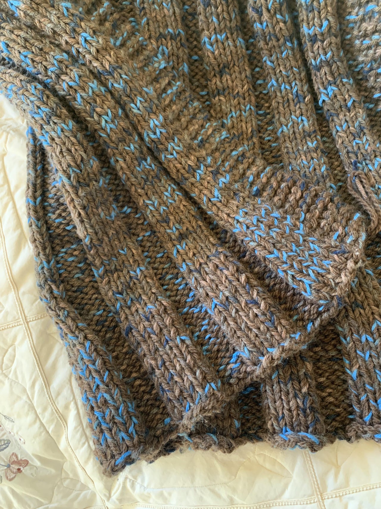 The Log Cabin Throw