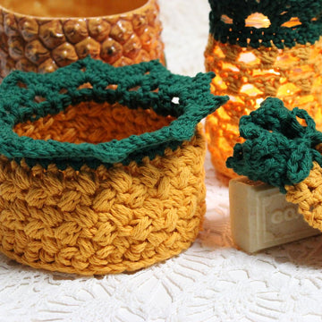 Welcome Home Pineapple Basket