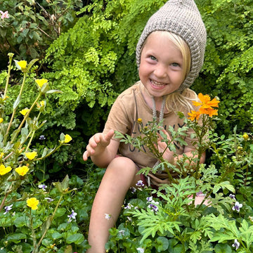 Audrey Pixie Hood Knitted
