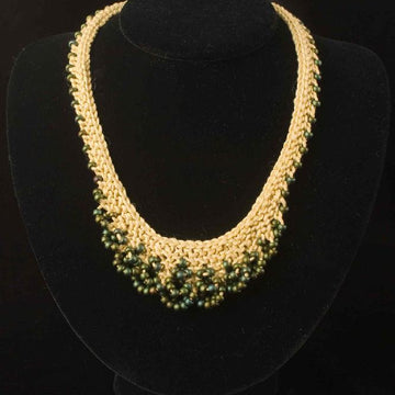 Scallop Edge Beaded Necklace with variations