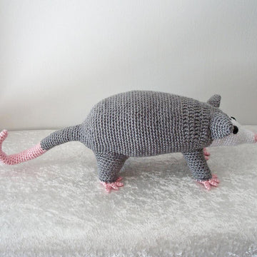 Opossum Amigurumi Crochet Pattern