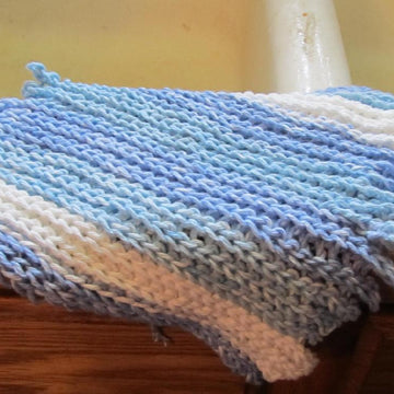 Crochet Slip Stitch Dishcloth