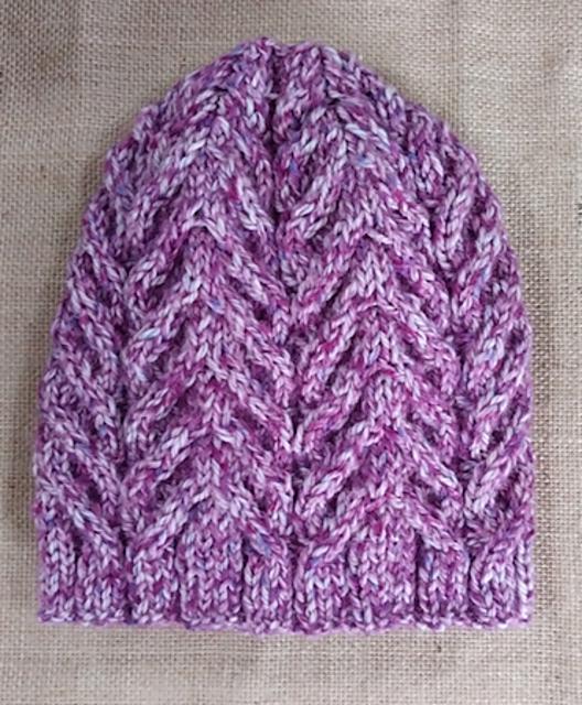 Heart Cable Hat