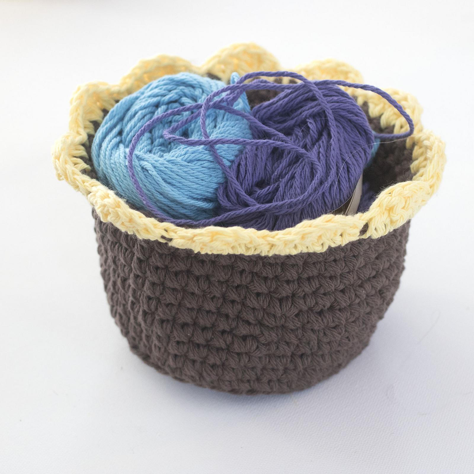 Sunflower Coasters and Baskets