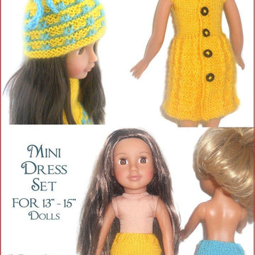 Mini Dress Set for Dolls